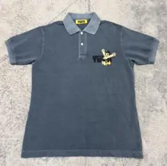 オニツカタイガー 鉄腕アトム WASHED POLO SHIRT グレー Sのサムネイル