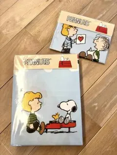 PEANUTS SNOOPY 掛けふとんカバー&ピローケースセット　シングル