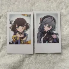 にじさんじ あやかき ランダムチェキ風カード 志賀りこ 綺沙良