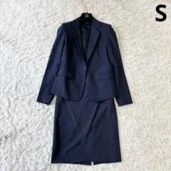 Theory スカートスーツ セットアップ ネイビー ビジネス セオリー