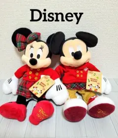 ディズニー ミッキーマウス ミニーマウス ぬいぐるみ セット