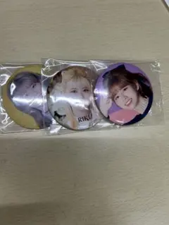 NiziUリク缶バッジ3点