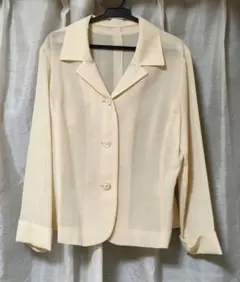 アイボリー テーラードジャケット 9号