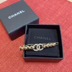 本物⭕️シャネル⭕️ 23P ココマーク ハート バレッタ ゴールド 箱付プレゼント