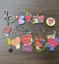 BT21 TATA キーホルダーまとめ売りのサムネイル