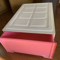 収納BOX プラスチック　45L ２個セット 衣装ケース　　引き取り限定　栃木