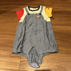 MIKI HOUSE/HOT BISCUITS カバーオール 70サイズ