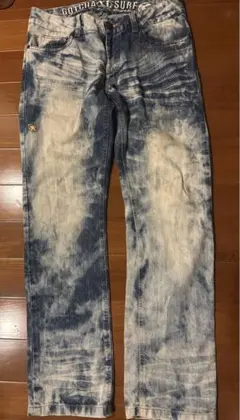 値下げ　GOTCHA ダメージ加工デニムパンツ　XL:88㎝のサムネイル