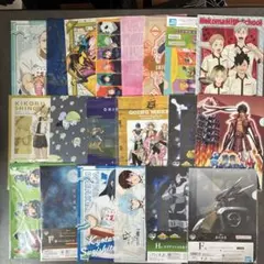 クリアファイル　まとめ売り　アニメ　ゲーム　マンガ アニメ・漫画 クリアファイル まとめ売り - メルカリ