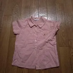 ファミリア　半袖シャツ　90サイズ　垢チェック