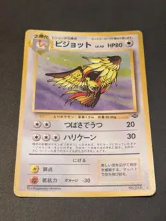 ピジョット 渦巻きホロ 旧裏 第2弾拡張パック 포켓몬 ジャングル 十字ホロ