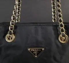 PRADA ビンテージ　チェーンバック　ギャランティカード付