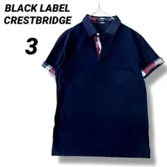 ブラックレーベルクレストブリッジ ポロシャツ ノバチェック L 三陽商会