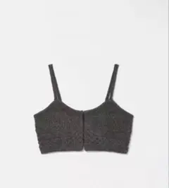 【eaphi】MIX PATTERN KNIT BUSTIER