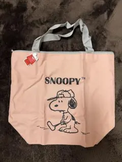 SNOOPY スヌーピー トートバッグ ピンク