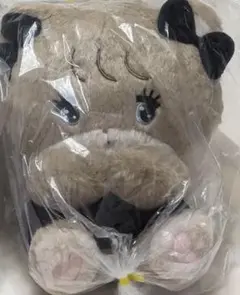 mikko character BLACK RIBBON BIGぬいぐるみ ラテ