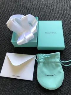 Tiffany & Co. ティファニー空箱　巾着　メッセージカード