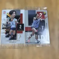 バレーボール女子日本代表2026 トレーディングmini色紙 荒木彩花