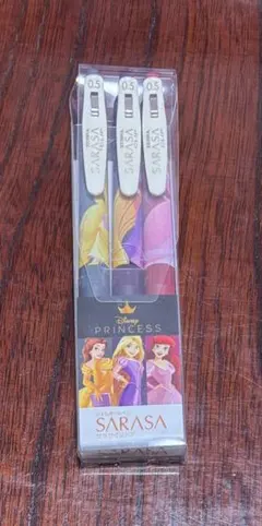 【新品未使用】ディズニーペン3本セット　ノック式ジェルボールペン