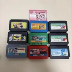 ファミコンソフト バンダイ 7本セットナイトガンダム、ドラゴンボール、たるるーと