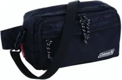 新品Colemanコールマン2wayショルダーバッグ黒ウエストバッグ