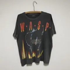 90s 当時物 W.A.S.P. バンドTシャツ L ワスプ LAメタル - メルカリ