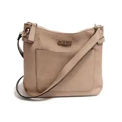 美品 GUESS ショルダーバッグ ベージュ系