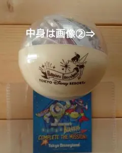 A  ディズニーランド　カプセルトイ＆バズライトイヤーシールおまけセット