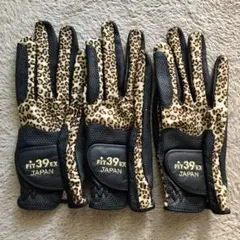 【FIT39 新品未使用】ゴルフグローブ3点セット 右着Mサイズ