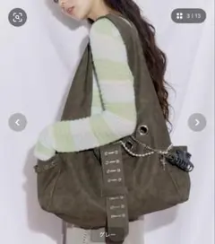 ショルダーバッグ　shaggie DTYYPE メタルフックアイレットバッグ
