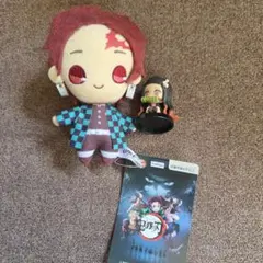 鬼滅の刃 ぬいぐるみ 竈門炭治郎 竈門禰豆子 フィギュアセット✨