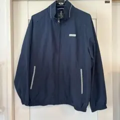 Fabrizio Francesca ナイロンジャケット ブルゾン ネイビー L
