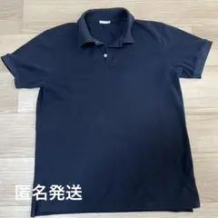 メンズ　ポロシャツ　GU 紺　Mサイズ