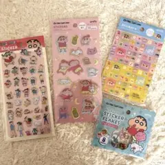 seria クレヨンしんちゃん　シール　まとめ売り　おはじきシール　タイルシール