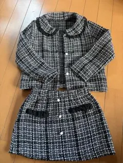 SHEIN ツイード風 セットアップ 130cm