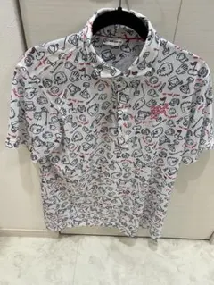 【美品】and per se メンズ ゴルフウェア 半袖ポロシャツ LL