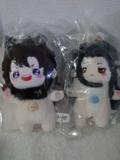 魔道祖師 KAZE 魏無羨 藍忘機 ぬいぐるみ2点セット】 - メルカリ
