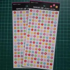 Topping Lab ステッカー シリーズ A1 2シート