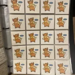 ポケモンパンシール デコキャラシール　パーモット２０枚