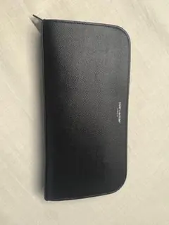 SAINT LAURENT PARIS 長財布 ブラック レザー - メルカリ