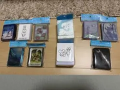 ポケカ 新品ケース2個デッキシールド 5個 /開封済デッキシールド3個 ポケカ 新品ケース2個デッキシールド 5個 /開封済デッキシールド3個