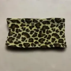 ヒョウ柄 ネックウォーマー