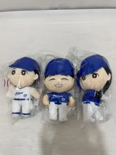 kntoy57-0054大谷翔平　プラッシュ　3種セット ぬいぐるみ
