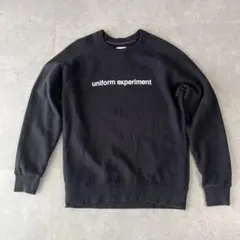 uniform experiment ダークネイビー　スウェットのサムネイル