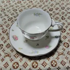 Noritake Nitto 花柄 ティーカップとソーサーセット５セット