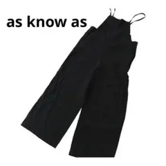 S12023【as know as】サロペット　オールインワンのサムネイル