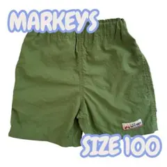 MARKEY'S 半ズボン サイズ100 グリーン