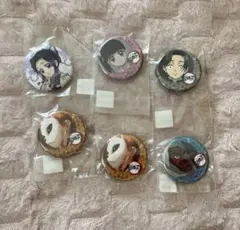 しのぶ　カナヲ　錆兎　くじ引き缶バッジ　鬼滅の刃　鱗滝　村田