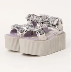 「YOSUKE/ヨースケ」厚底ベルティッドサンダル