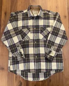 【90s】FAVORITE GEAR 長袖シャツ ネルシャツ チェック